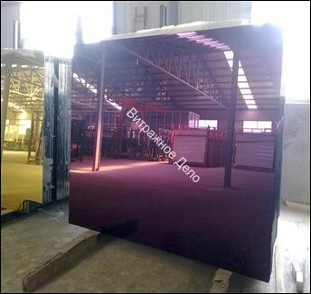 Зеркало CZ / Purple / Colored mirror